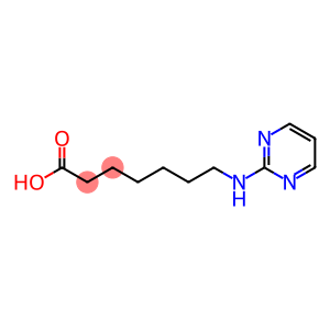 7-(pyrimidin-2-ylamino)heptanoic acid