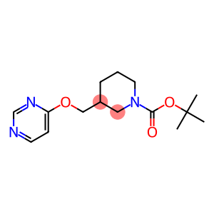 3-(Pyrimidin-4-yloxymethyl)-piperidine-1-carboxylic acid tert-butyl ester