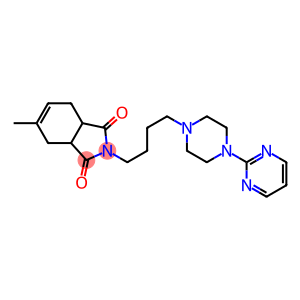 2-[4-[4-(2-Pyrimidinyl)-1-piperazinyl]butyl]-5-methyl-4,7-dihydro-2H-isoindole-1,3(3aH,7aH)-dione