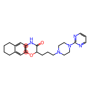 2-[3-[4-(Pyrimidin-2-yl)piperazin-1-yl]propyl]-6,7,8,9-tetrahydro-2H-naphth[2,3-b][1,4]oxazin-3(4H)-one