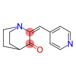 2-(4-pyridinylmethylene)quinuclidin-3-one