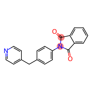 2-[4-(4-pyridinylmethyl)phenyl]-1H-isoindole-1,3(2H)-dione