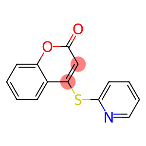 4-(2-pyridinylsulfanyl)-2H-chromen-2-one