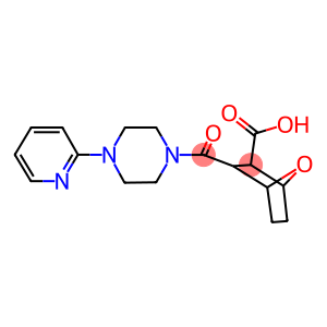 3-{[4-(2-pyridinyl)-1-piperazinyl]carbonyl}-7-oxabicyclo[2.2.1]heptane-2-carboxylic acid