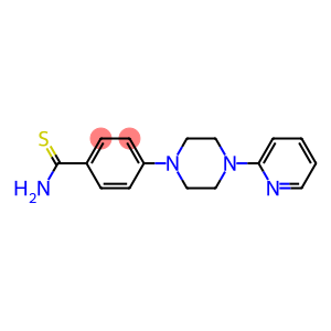 4-[4-(pyridin-2-yl)piperazin-1-yl]benzene-1-carbothioamide