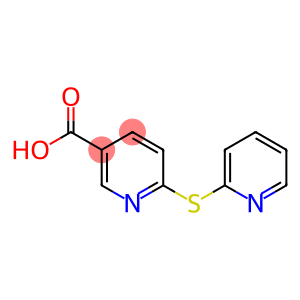 6-(pyridin-2-ylsulfanyl)pyridine-3-carboxylic acid