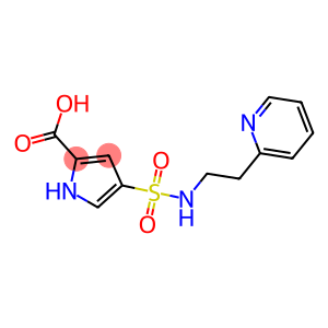 4-{[2-(pyridin-2-yl)ethyl]sulfamoyl}-1H-pyrrole-2-carboxylic acid