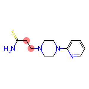 3-(4-pyridin-2-ylpiperazin-1-yl)propanethioamide