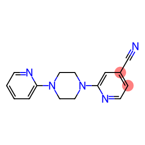 2-(4-pyridin-2-ylpiperazin-1-yl)isonicotinonitrile