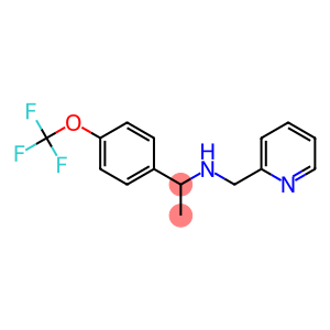 (pyridin-2-ylmethyl)({1-[4-(trifluoromethoxy)phenyl]ethyl})amine