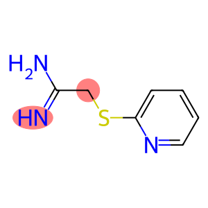 2-(pyridin-2-ylsulfanyl)ethanimidamide