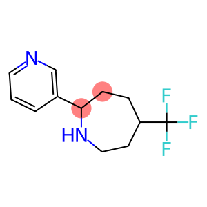 2-PYRIDIN-3-YL-5-(TRIFLUOROMETHYL)AZEPANE