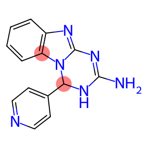 4-PYRIDIN-4-YL-3,4-DIHYDRO[1,3,5]TRIAZINO[1,2-A]BENZIMIDAZOL-2-AMINE