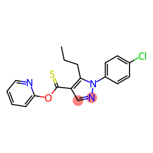 2-pyridyl 1-(4-chlorophenyl)-5-propyl-1H-pyrazole-4-carbothioate
