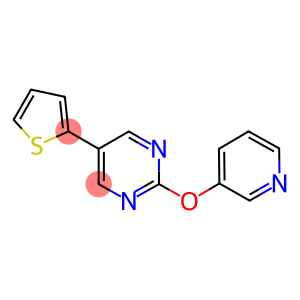 2-(PYRIDIN-3-YLOXY)-5-THIEN-2-YLPYRIMIDINE