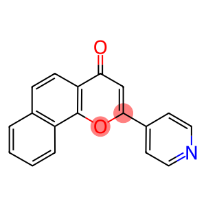 2-PYRIDIN-4-YL-BENZO[H]CHROMEN-4-ONE