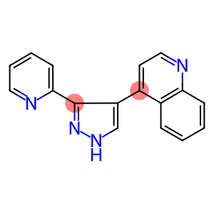 4-(3-PYRIDIN-2-YL-1H-PYRAZOL-4-YL)QUINOLINE