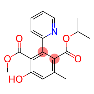 2-(2-Pyridinyl)-4-methyl-6-hydroxybenzene-1,3-dicarboxylic acid 1-methyl 3-isopropyl ester