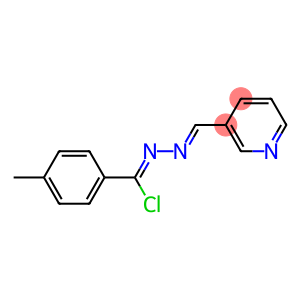 3-Pyridinecarbaldehyde [chloro(4-methylphenyl)methylene]hydrazone
