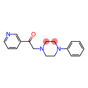 1-[(3-Pyridylcarbonyl)methyl]-4-phenylpiperazine