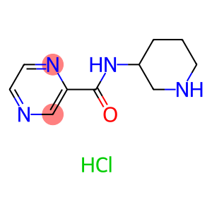 Pyrazine-2-carboxylic acid piperidin-3-ylamide hydrochloride