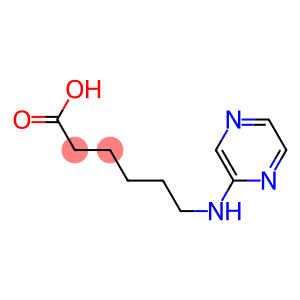 6-(pyrazin-2-ylamino)hexanoic acid