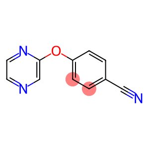 4-(2-pyrazinyloxy)benzenecarbonitrile