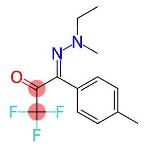 1-(p-Tolyl)-1-(2-ethyl-2-methylhydrazono)-3,3,3-trifluoro-2-propanone