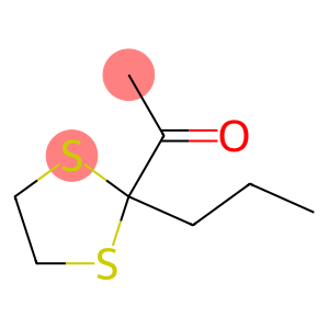 1-(2-Propyl-1,3-dithiolan-2-yl)ethanone