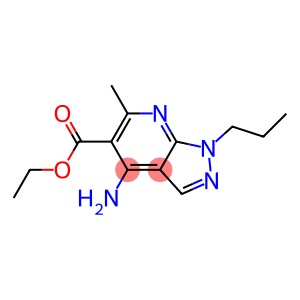 1-Propyl-4-amino-6-methyl-1H-pyrazolo[3,4-b]pyridine-5-carboxylic acid ethyl ester