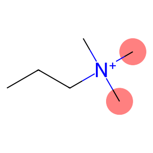 Propyltrimethylaminium