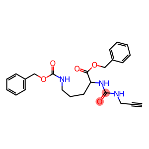 1-(2-Propynyl)-3-[4-[[(benzyloxy)carbonyl]amino]-1-[(benzyloxy)carbonyl]butyl]urea