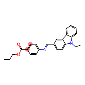 propyl 4-{[(E)-(9-ethyl-9H-carbazol-3-yl)methylidene]amino}benzoate