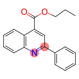 propyl 2-phenyl-4-quinolinecarboxylate