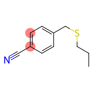 4-[(propylsulfanyl)methyl]benzonitrile