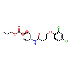 propyl 4-{[4-(2,4-dichlorophenoxy)butanoyl]amino}benzoate