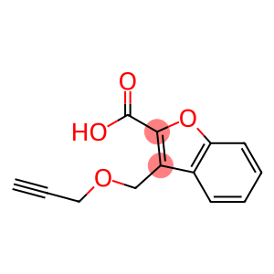 3-[(prop-2-yn-1-yloxy)methyl]-1-benzofuran-2-carboxylic acid