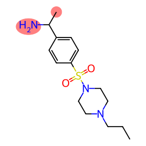 1-{4-[(4-propylpiperazine-1-)sulfonyl]phenyl}ethan-1-amine