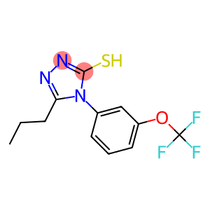 5-propyl-4-[3-(trifluoromethoxy)phenyl]-4H-1,2,4-triazole-3-thiol