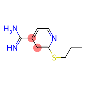 2-(propylsulfanyl)pyridine-4-carboximidamide