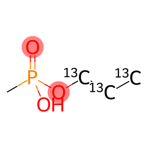 PROPYL HYDROGEN METHYLPHOSPHONATE (PROPYL-13C3)