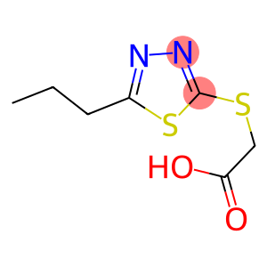 [(5-PROPYL-1,3,4-THIADIAZOL-2-YL)SULFANYL]ACETIC ACID