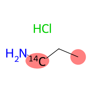 PROPYLAMINE-N, [1-14C] HYDROCHLORIDE