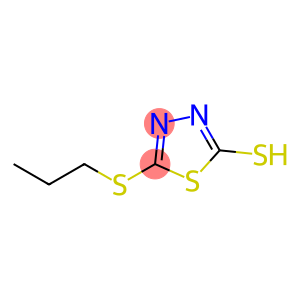2-Propylthio-1,3,4-thiadiazole-5-thiol