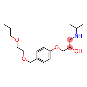 1-[4-[(2-Propoxyethoxy)methyl]phenoxy]-3-(isopropylamino)-2-propanol