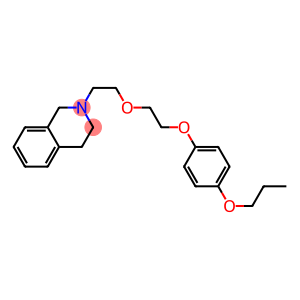 2-{2-[2-(4-propoxyphenoxy)ethoxy]ethyl}-1,2,3,4-tetrahydroisoquinoline