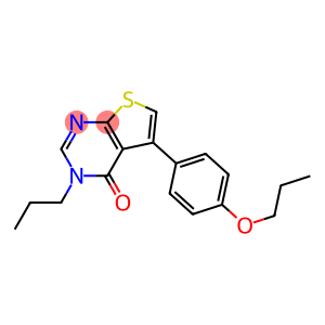 5-(4-propoxyphenyl)-3-propylthieno[2,3-d]pyrimidin-4(3H)-one