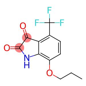 7-propoxy-4-(trifluoromethyl)-1H-indole-2,3-dione