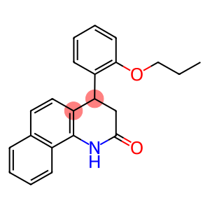 4-(2-propoxyphenyl)-3,4-dihydrobenzo[h]quinolin-2(1H)-one