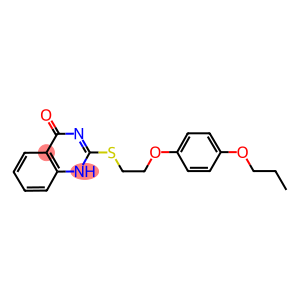 2-([2-(4-PROPOXYPHENOXY)ETHYL]THIO)QUINAZOLIN-4(1H)-ONE